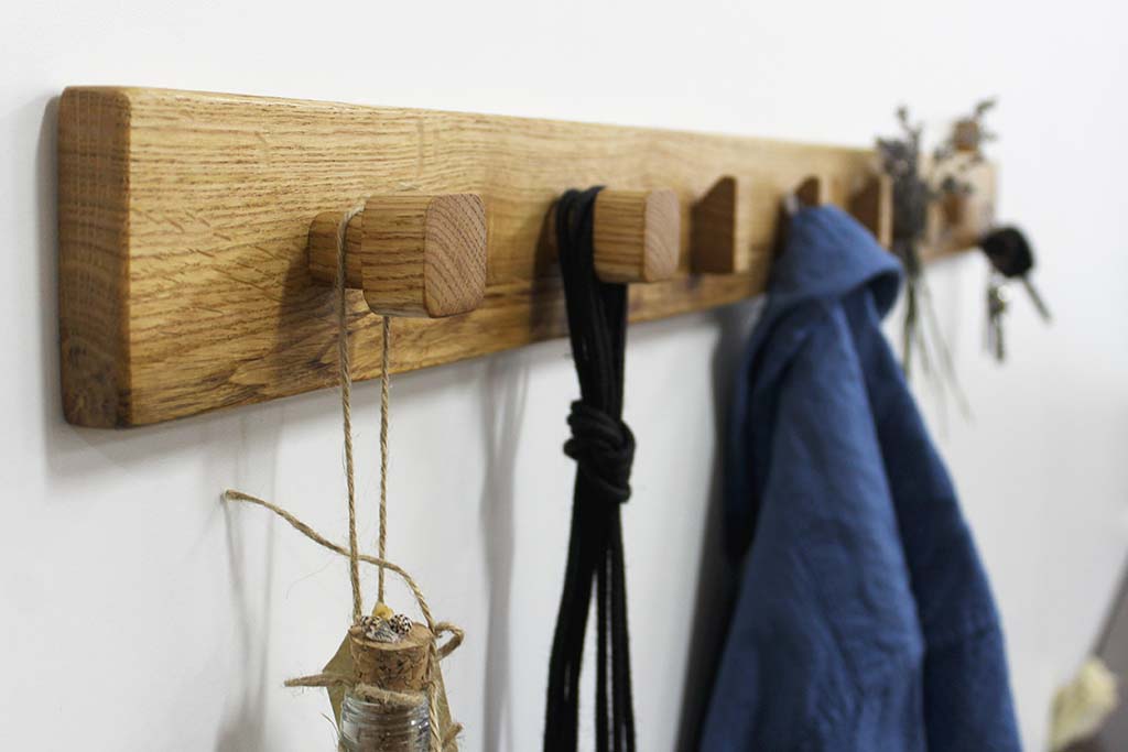 Coat rack "NOEL" plank - color