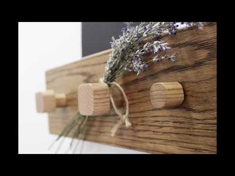 coat rack with mail holder video